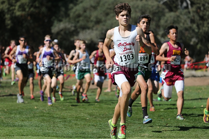 2015SIxcHSD1-040.JPG - 2015 Stanford Cross Country Invitational, September 26, Stanford Golf Course, Stanford, California.